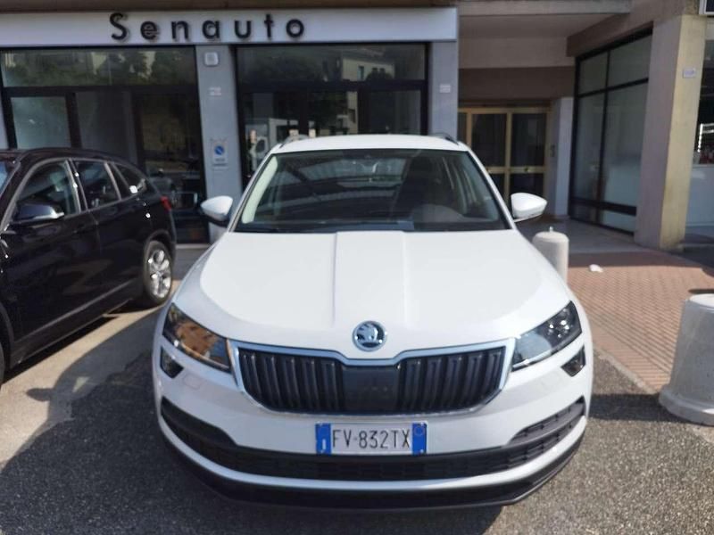 Usata Skoda Karoq SportLine 116 CV (85 kW) 2019 Bianco SUV