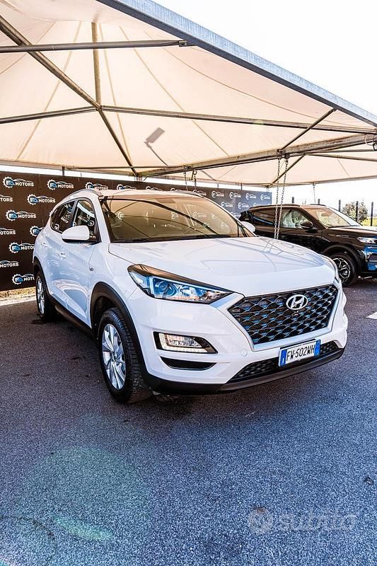 Usata Hyundai Tucson 116 CV (85 kW) 2019 Bianco SUV