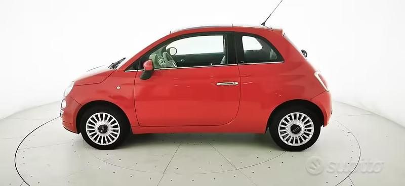 Usata Fiat 500 Lounge 101 CV (74 kW) 2010 Rosso Utilitaria
