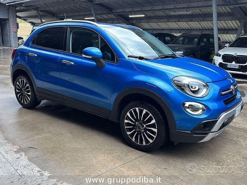 Usata Fiat 500X Cross 120 CV (88 kW) 2019 Blu SUV