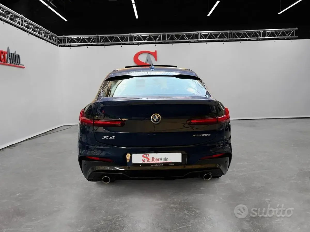 Usata BMW X4 M Sport 190 CV (139 kW) 2021 Bluazzurro SUV