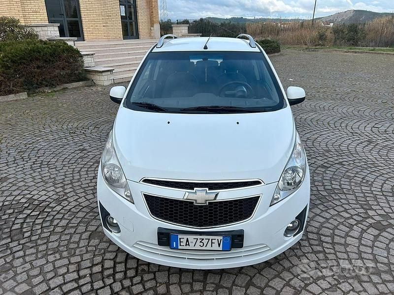 Usata Chevrolet Spark LS 68 CV (50 kW) 2010 Bianco Utilitaria