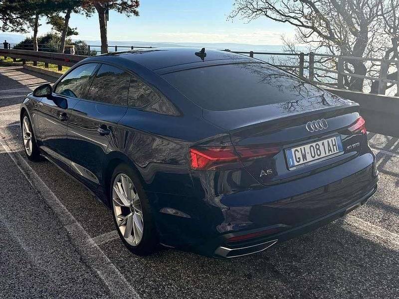 Usata Audi A5 Advanced Plus 204 CV (150 kW) 2023 Blu/azzurro Coupé