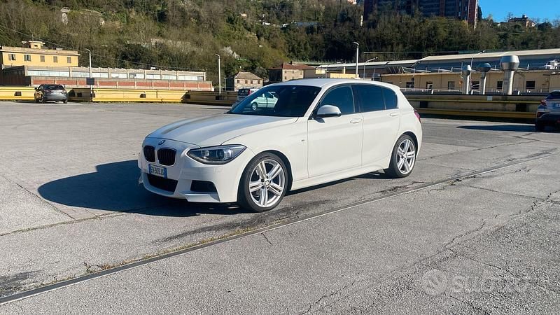 Usata BMW 114 M Sport 95 CV (69 kW) 2013 Bianco Utilitaria