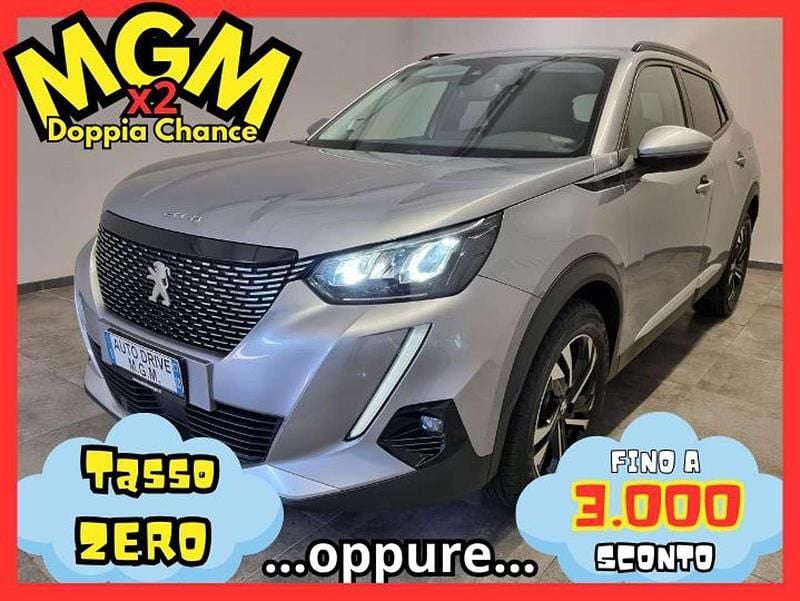 Usata Peugeot 2008 Allure 131 CV (96 kW) 2021 Argento SUV