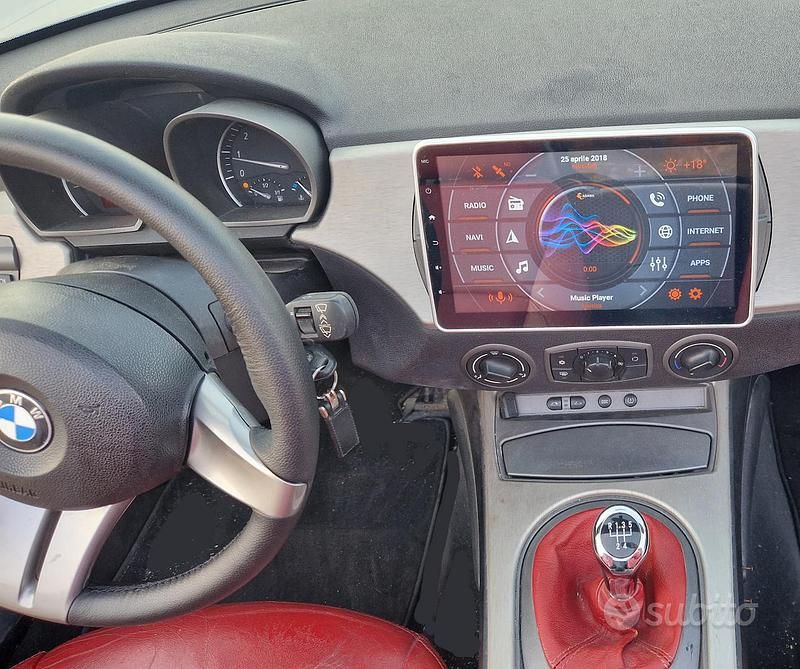 Usata BMW Z4 M Sport 170 CV (125 kW) 2004 Grigio Cabrio