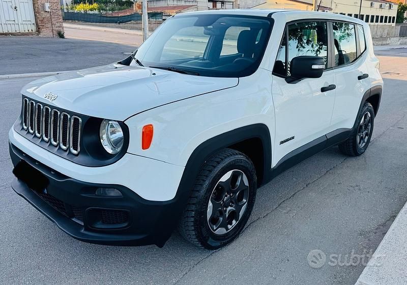 Bianco Usata 2018 Jeep Renegade SUV | 12.900 € (Buon prezzo) - Immagine 1/4