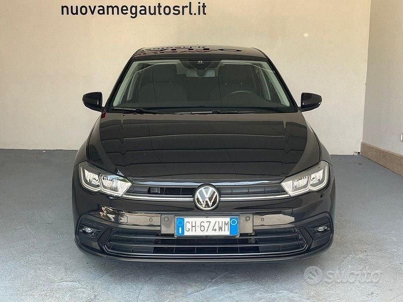 Usata VW Polo Life 95 CV (69 kW) 2022 Nero Berlina