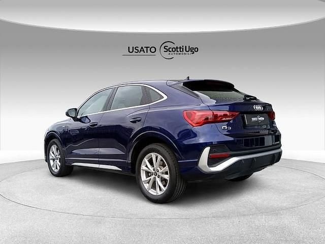 Usata Audi Q3 Sportback S-Line 150 CV (110 kW) 2021 Blu SUV