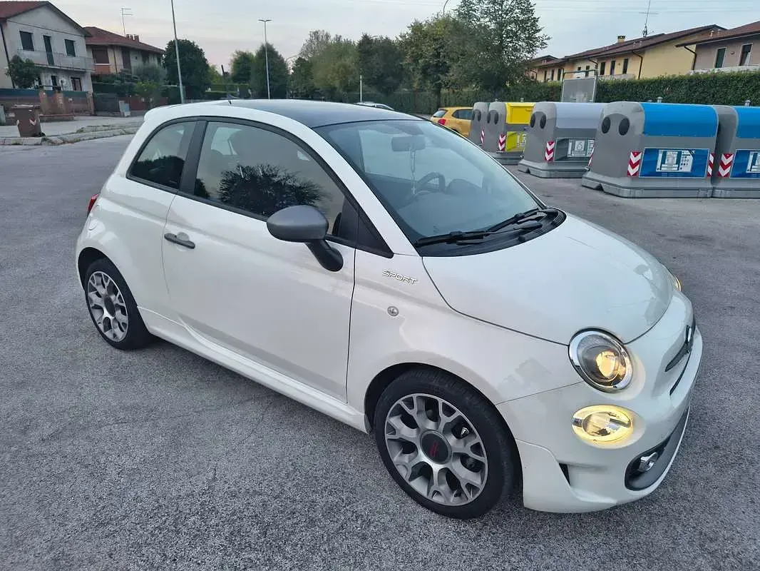 Usata Fiat 500 Sport 69 CV (50 kW) 2022 Bianco Utilitaria