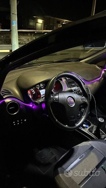 Usata Fiat Punto Evo 75 CV (55 kW) 2009 Nero Utilitaria