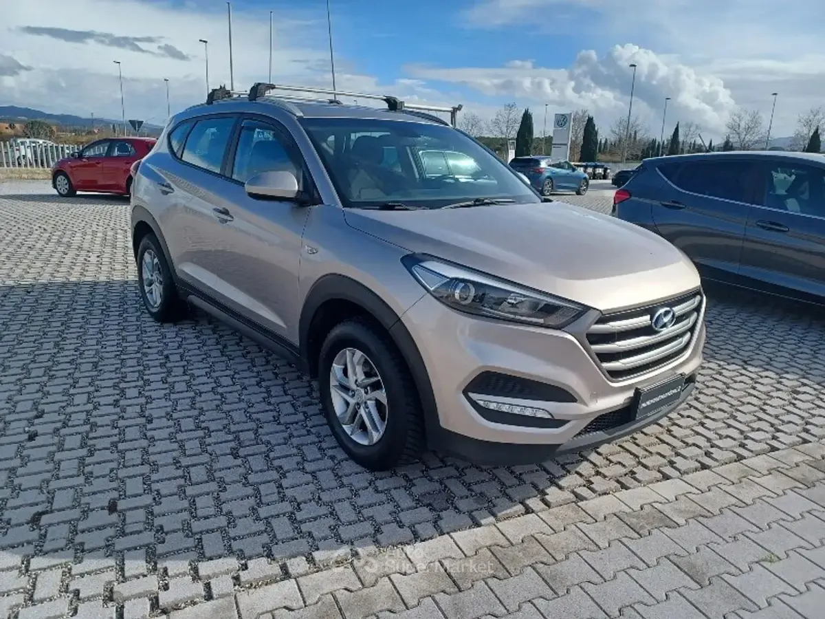 Begagnad Hyundai Tucson Classic 132 HK (97 kW) 2017 Grå SUV