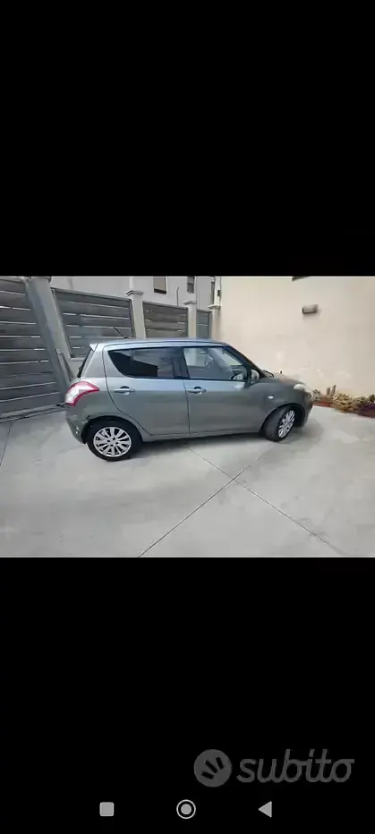 Usata Suzuki Swift 75 CV (55 kW) 2011 Grigio Utilitaria