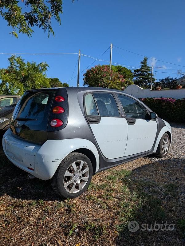 Usata Smart ForFour 95 CV (69 kW) 2005 Bianco Utilitaria