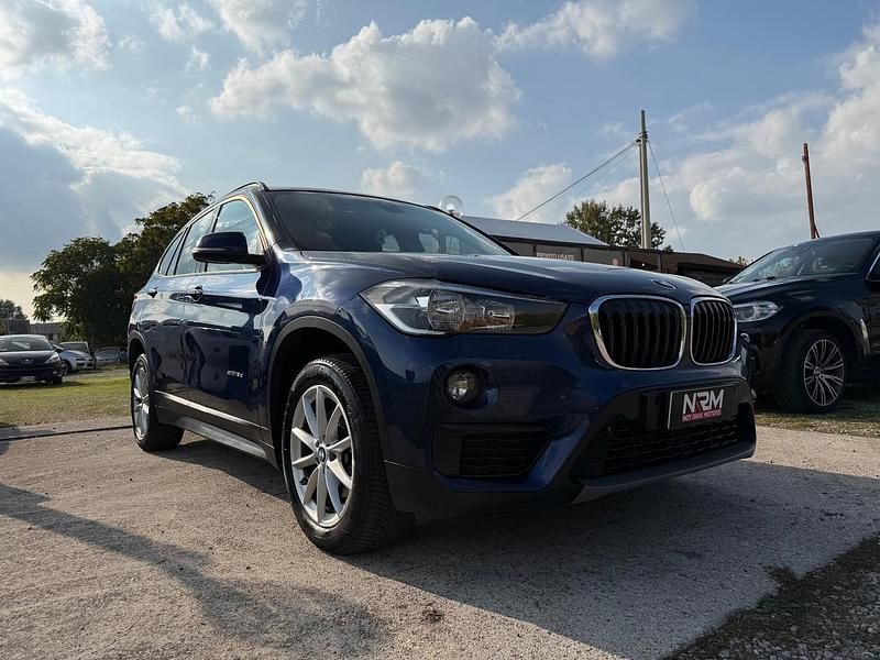 Begagnad BMW X1 Advantage 150 HK (110 kW) 2018 Blå SUV