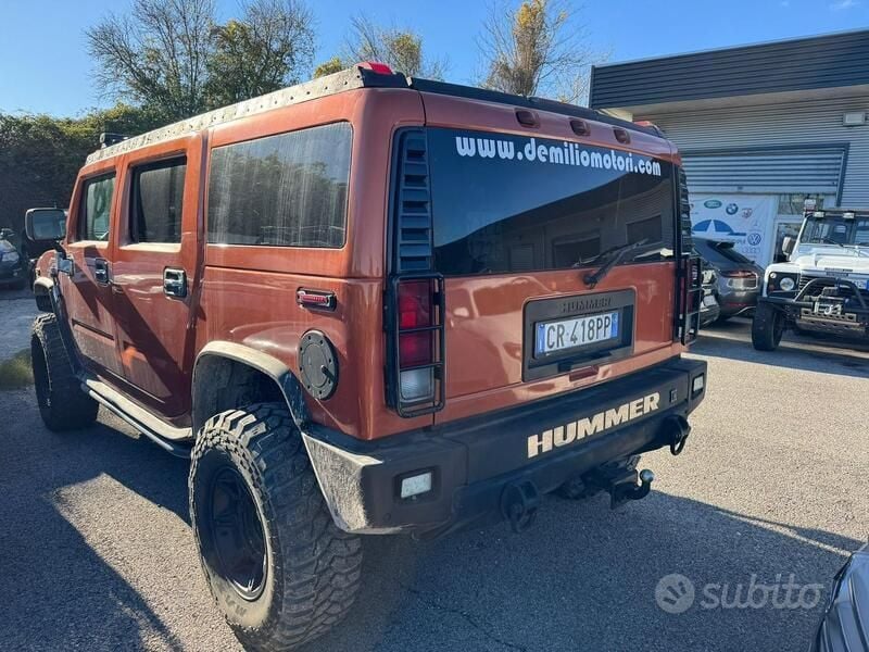 Usata Hummer H2 322 CV (236 kW) 2004 Rosso SUV