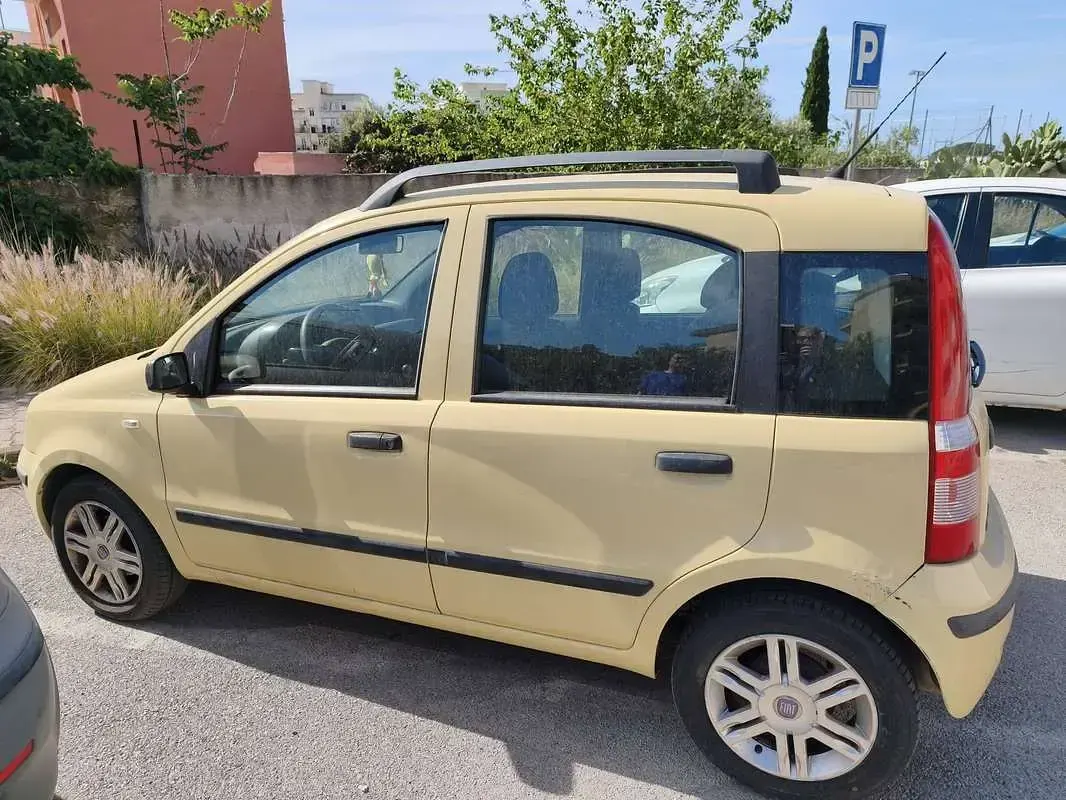 Usata Fiat Panda 60 CV (44 kW) 2008 Giallo Utilitaria