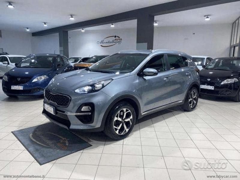 Usata Kia Sportage 116 CV (85 kW) 2019 Grigio metallizzato SUV