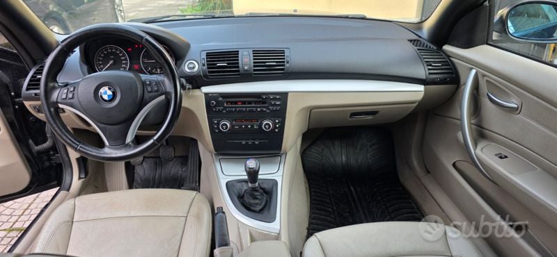 Usata BMW 120 Cabriolet 177 CV (130 kW) 2008 Nero Cabrio