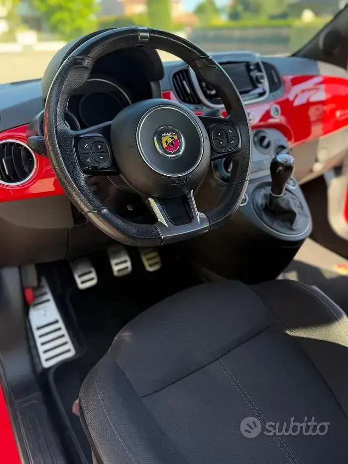 Usata Abarth 595 145 CV (106 kW) 2010 Rosso Berlina