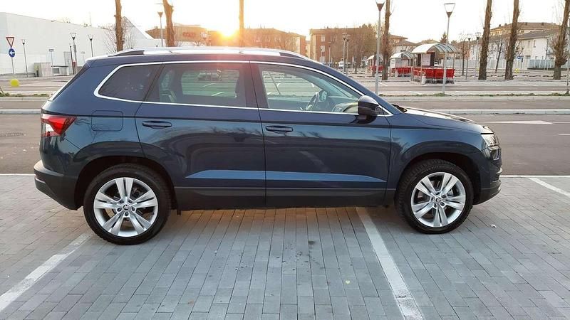 Usata Skoda Karoq Style 116 CV (85 kW) 2018 Blu/azzurro SUV