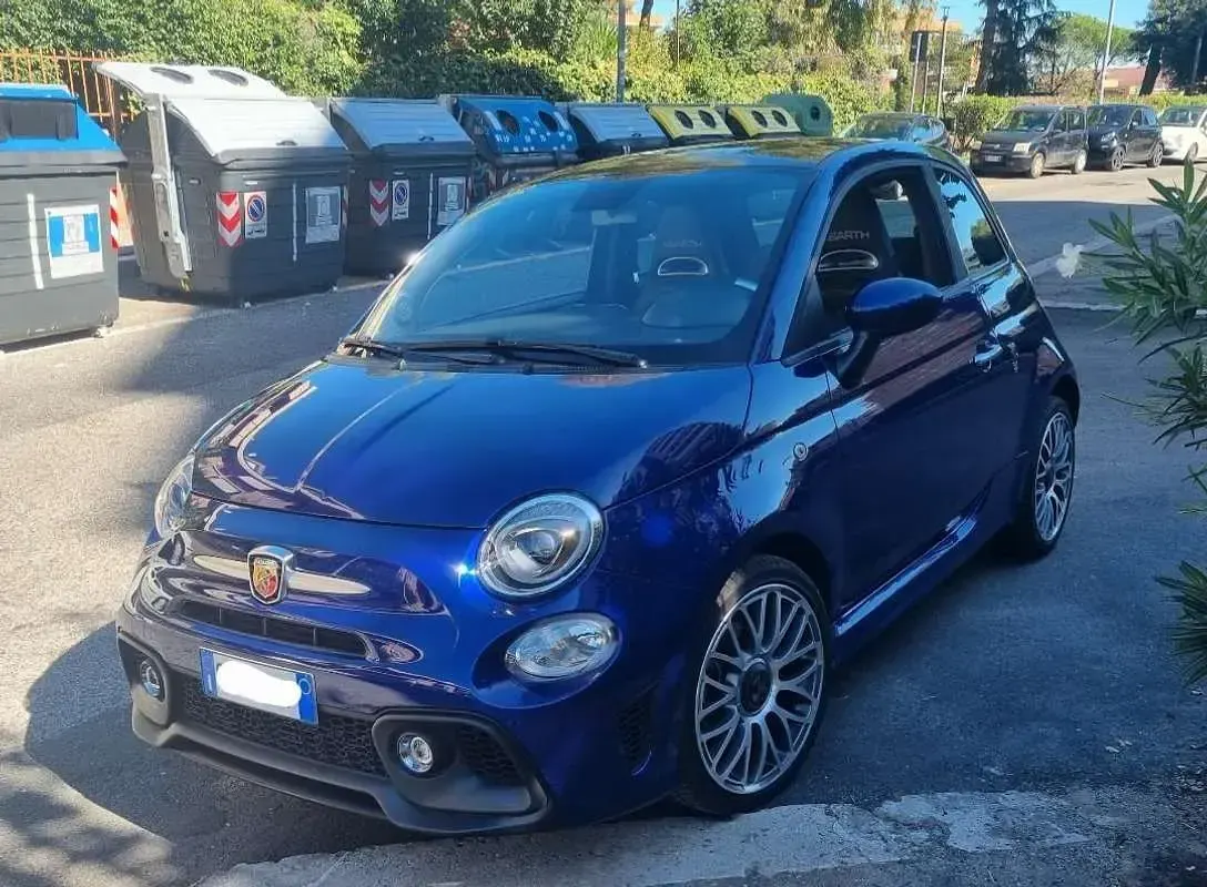 Usata Abarth 595 144 CV (105 kW) 2021 Blu/azzurro Utilitaria