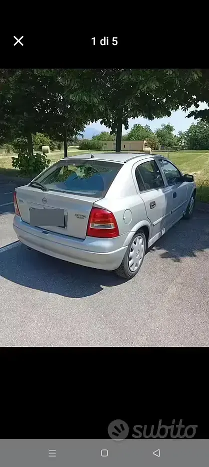 Usata Opel Astra 90 CV (66 kW) 2000 Grigio Berlina