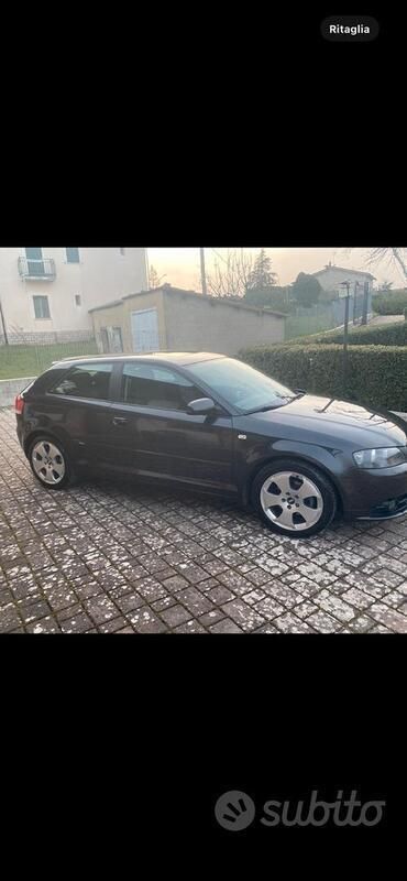 Usata Audi A3 S-Line 140 CV (102 kW) 2009 Grigio Berlina