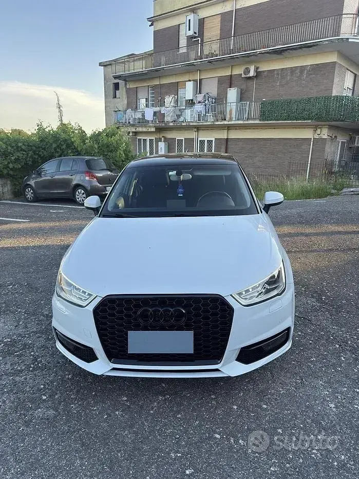 Usata Audi A1 125 CV (91 kW) 2018 Bianco Berlina