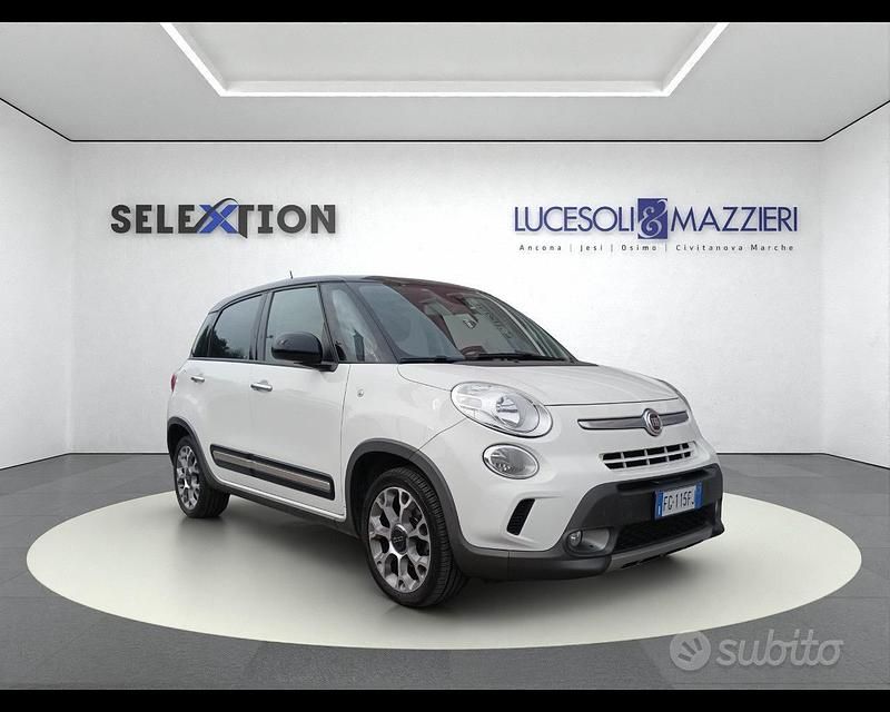 Usata Fiat 500L Trekking 95 CV (69 kW) 2016 Bianco Monovolume