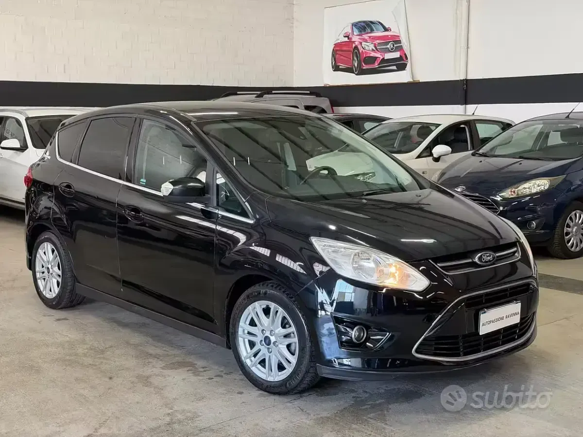 Usata Ford C-MAX Titanium 116 CV (85 kW) 2014 Nero Monovolume