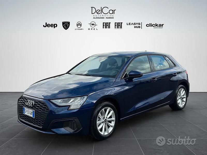 Usata Audi A3 Business 150 CV (110 kW) 2023 Blu Berlina