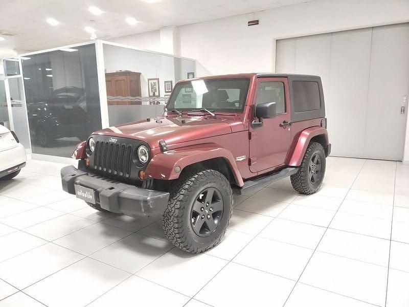 Usata Jeep Wrangler Sahara 177 CV (130 kW) 2009 Bordeaux SUV