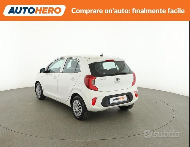 Usata Kia Picanto Active 67 CV (49 kW) 2019 Bianco Utilitaria