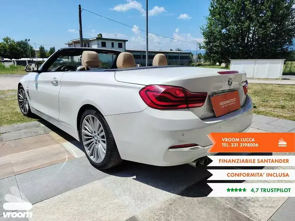 Usata BMW 420 Luxury Line 190 CV (139 kW) 2018 Cabrio