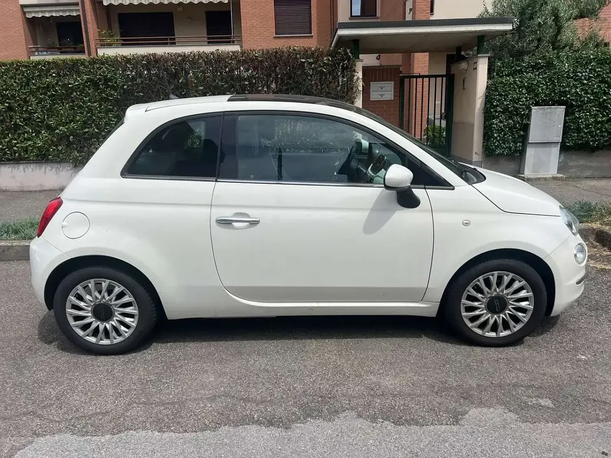 Usata Fiat 500 Lounge 69 CV (50 kW) 2016 Bianco Utilitaria