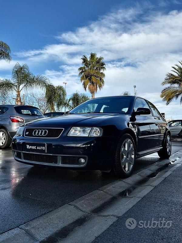 Usata Audi A3 S-Line 209 CV (153 kW) 1999 Blu Utilitaria