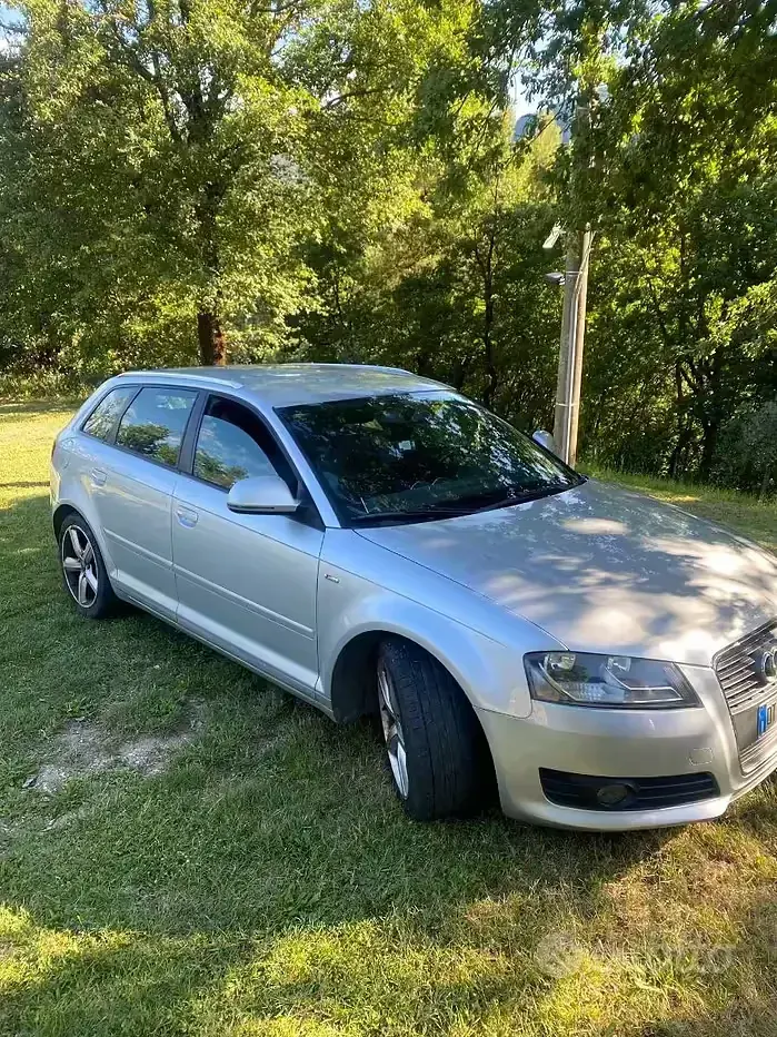 Usata Audi A3 S-Line 140 CV (102 kW) 2009 Grigio Utilitaria
