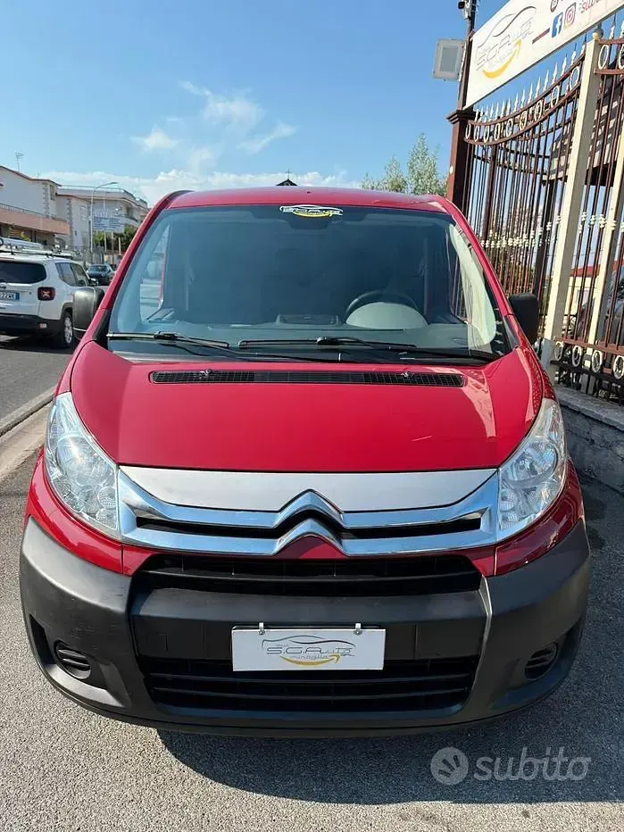 Usata Citroën Jumpy 128 CV (94 kW) 2013 Rosso Monovolume