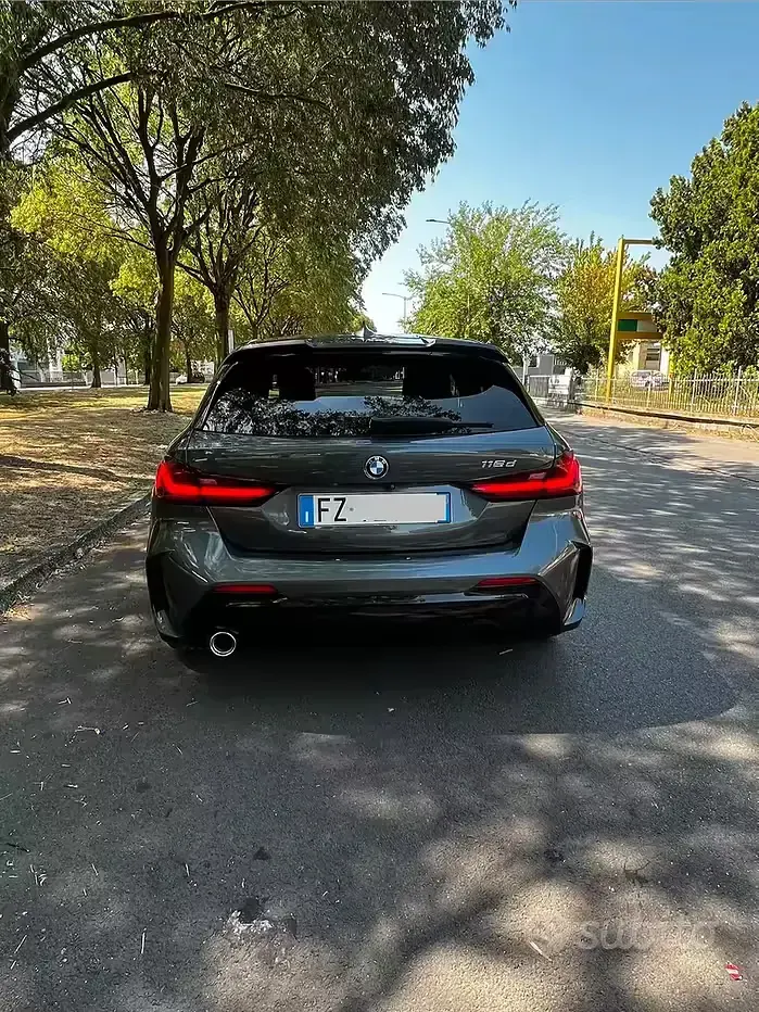 Usata BMW 116 M Sport 116 CV (85 kW) 2019 Grigio Utilitaria