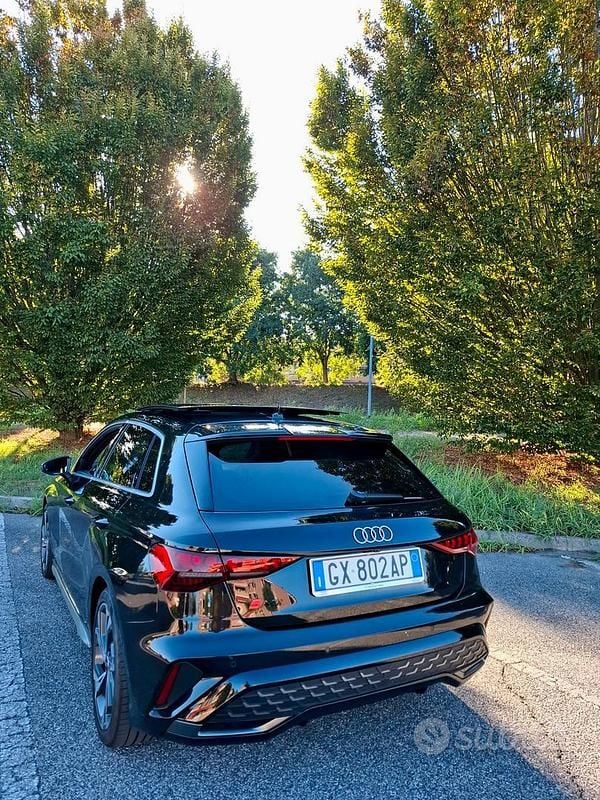 Usata Audi A3 S-Line 150 CV (110 kW) 2024 Nero Berlina