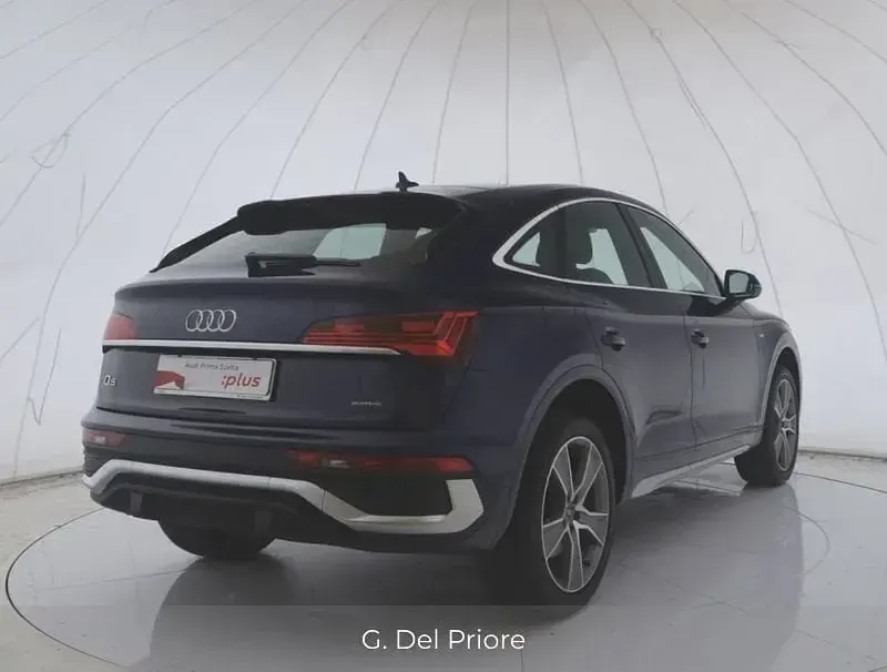Usata Audi Q5 Sportback S-line plus 286 CV (210 kW) 2023 Blu navarra metallizzato SUV