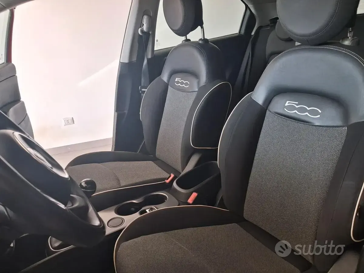 Usata Fiat 500X 95 CV (69 kW) 2017 Rosso SUV