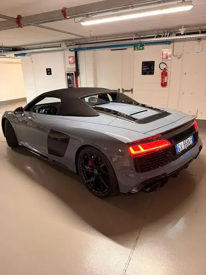 Usata Audi R8 Spyder Performance 620 CV (456 kW) 2024 Grigio Cabrio