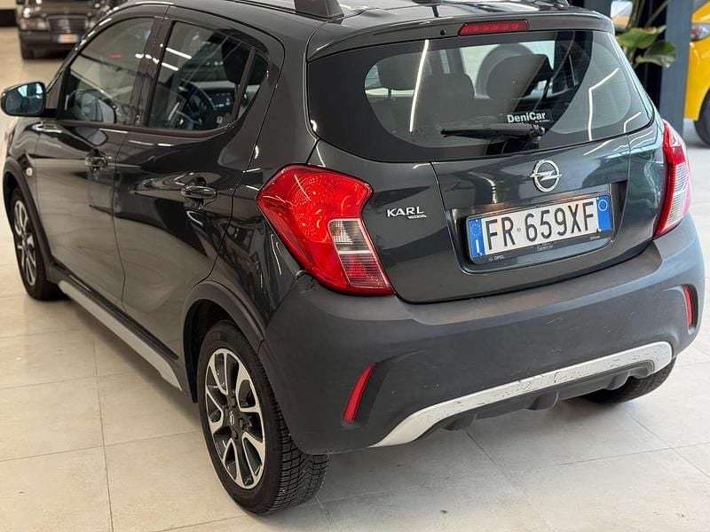 Usata Opel Karl Rocks 75 CV (55 kW) 2018 Grigio Utilitaria