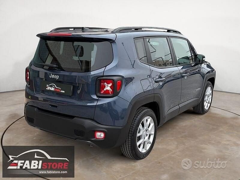 Usata Jeep Renegade Limited 131 CV (96 kW) 2022 Blu SUV