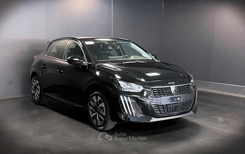 Nuova Peugeot 208 Style 101 CV (74 kW) 2025 Nero Utilitaria