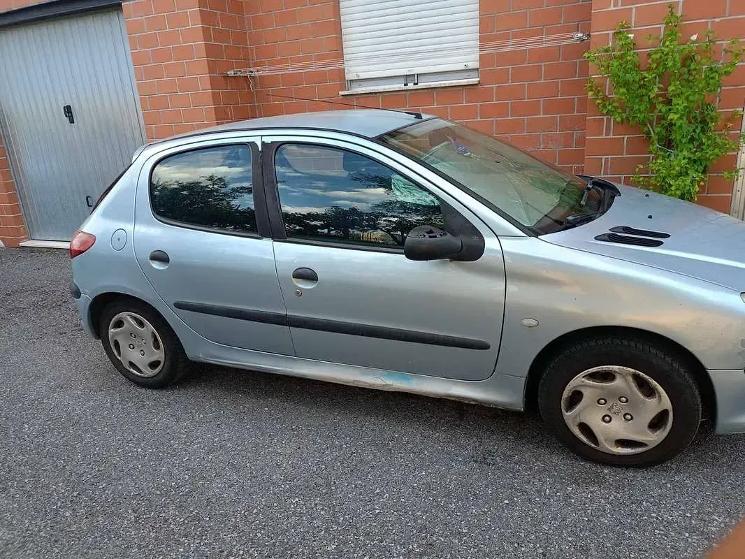 Usata Peugeot 206 69 CV (50 kW) 2001 Grigio Berlina