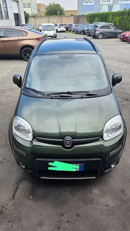 Usata Fiat Panda 4x4 75 CV (55 kW) 2014 Verde Utilitaria