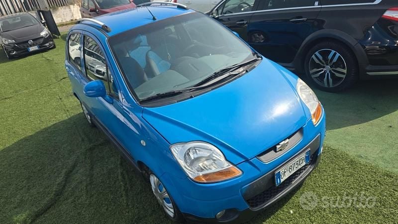 Usata Chevrolet Matiz SX 66 CV (48 kW) 2009 Blu Utilitaria
